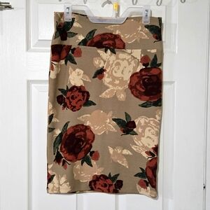 Floral Formal Skirt